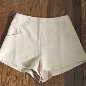Tan dress shorts